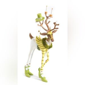 Mackenzie-Child’s Patience Brewster Dashaway Prancer Reindeer Holiday Decoration